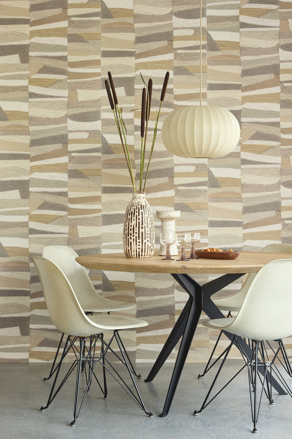 Eijffinger behang Groovy 340570 in interieur