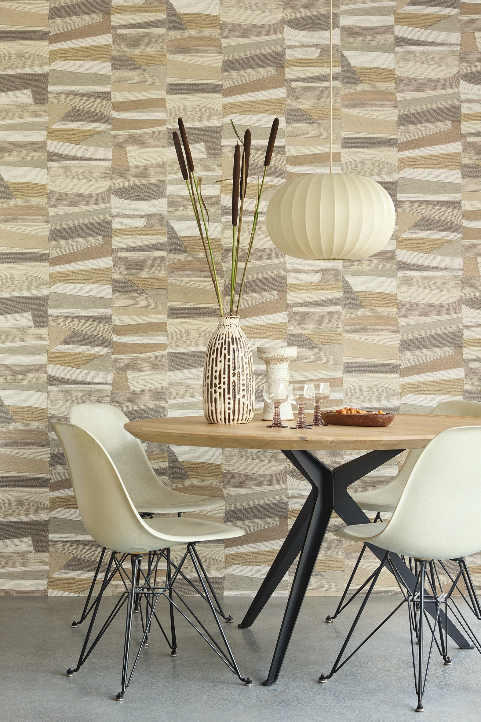 Eijffinger behang Groovy 340570 in interieur
