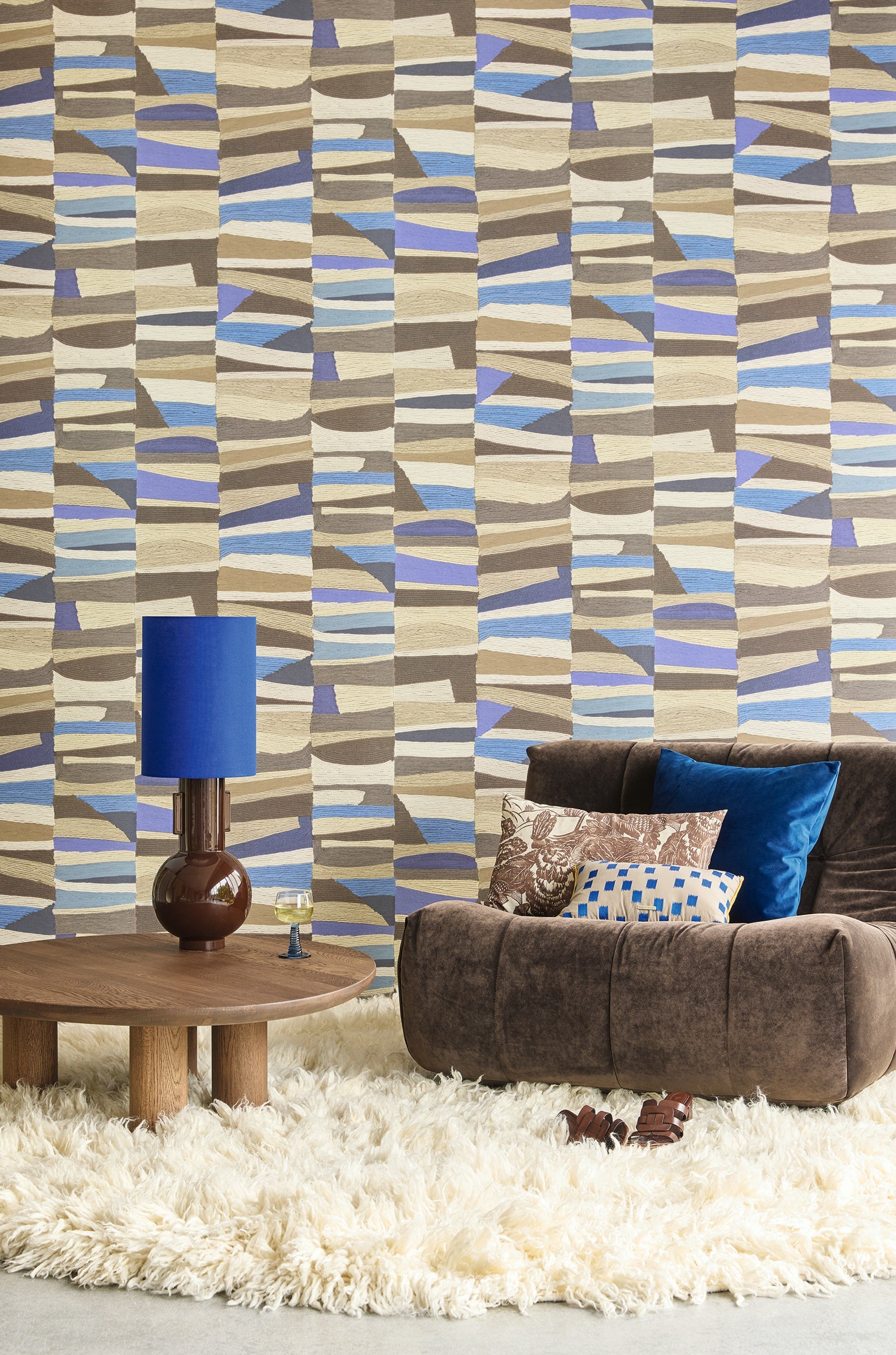 Eijffinger behang Groovy 340572 in interieur