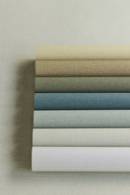 Eijffinger behang Linen Look 340618 lookboven onder in interieur