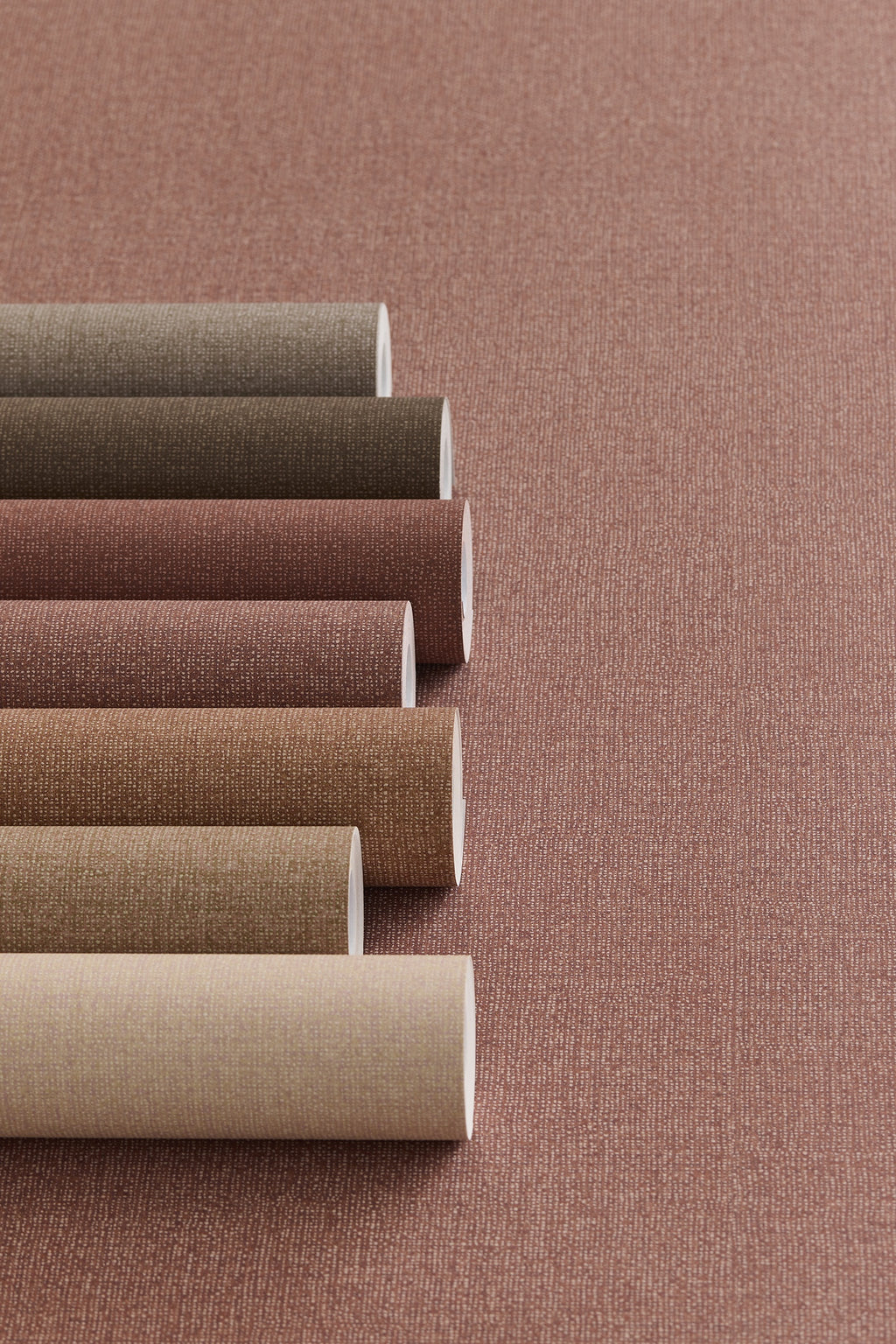 Eijffinger behang Linen Look 340624 boven onder in interieur