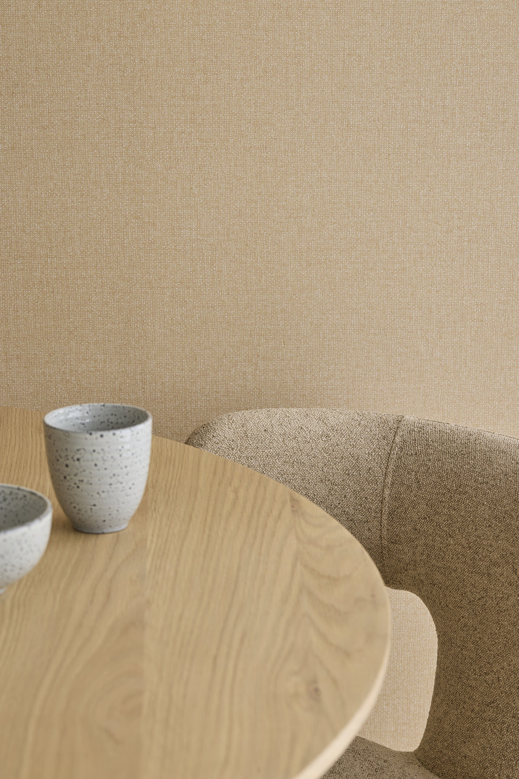 Eijffinger behang Linen Look 340630 in interieur