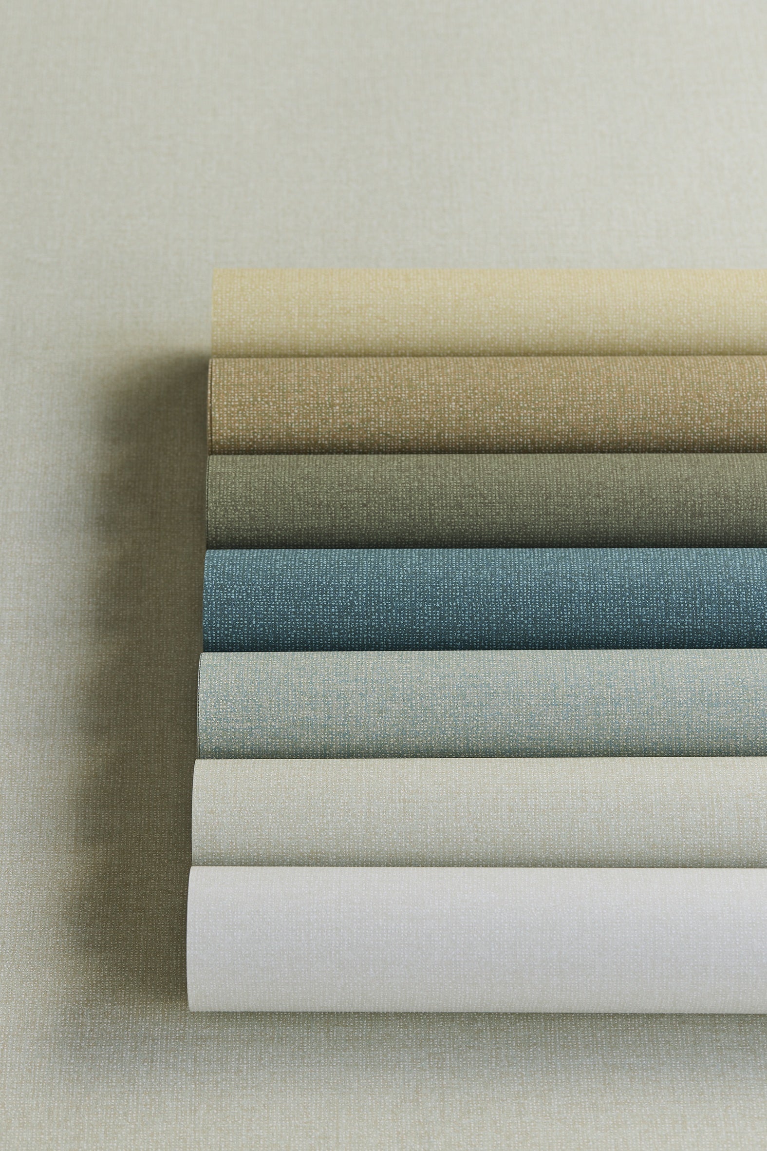 Eijffinger behang Linen Look 340634 lookboven onder in interieur