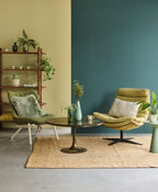 Eijffinger behang Linen Look 340636 in interieur