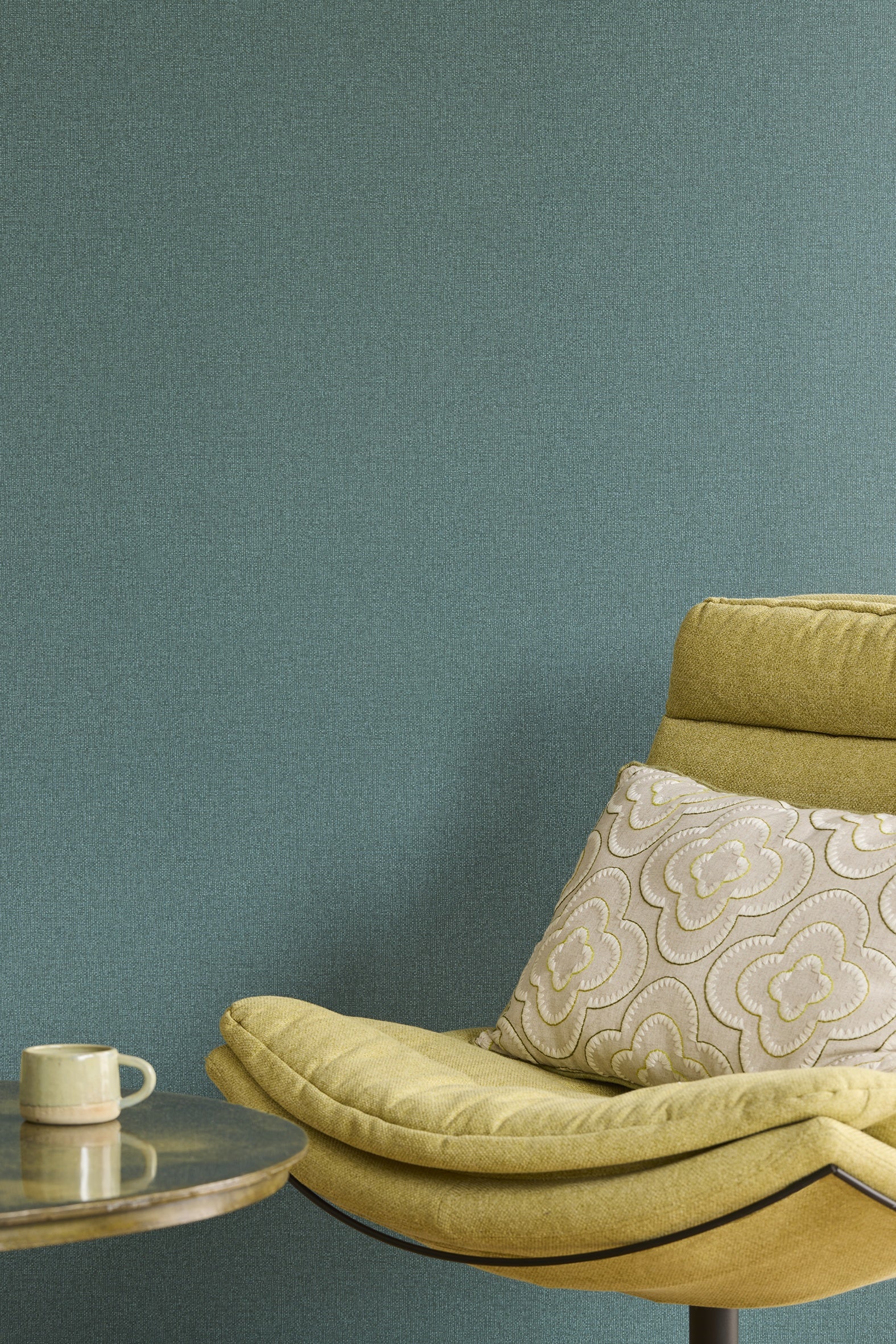 Eijffinger behang Linen Look 340639 in interieur