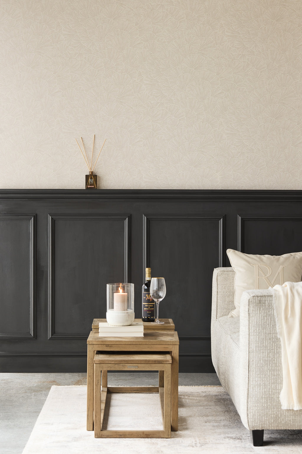 Eijffinger behang Rivièra Maison 350520 in interieur
