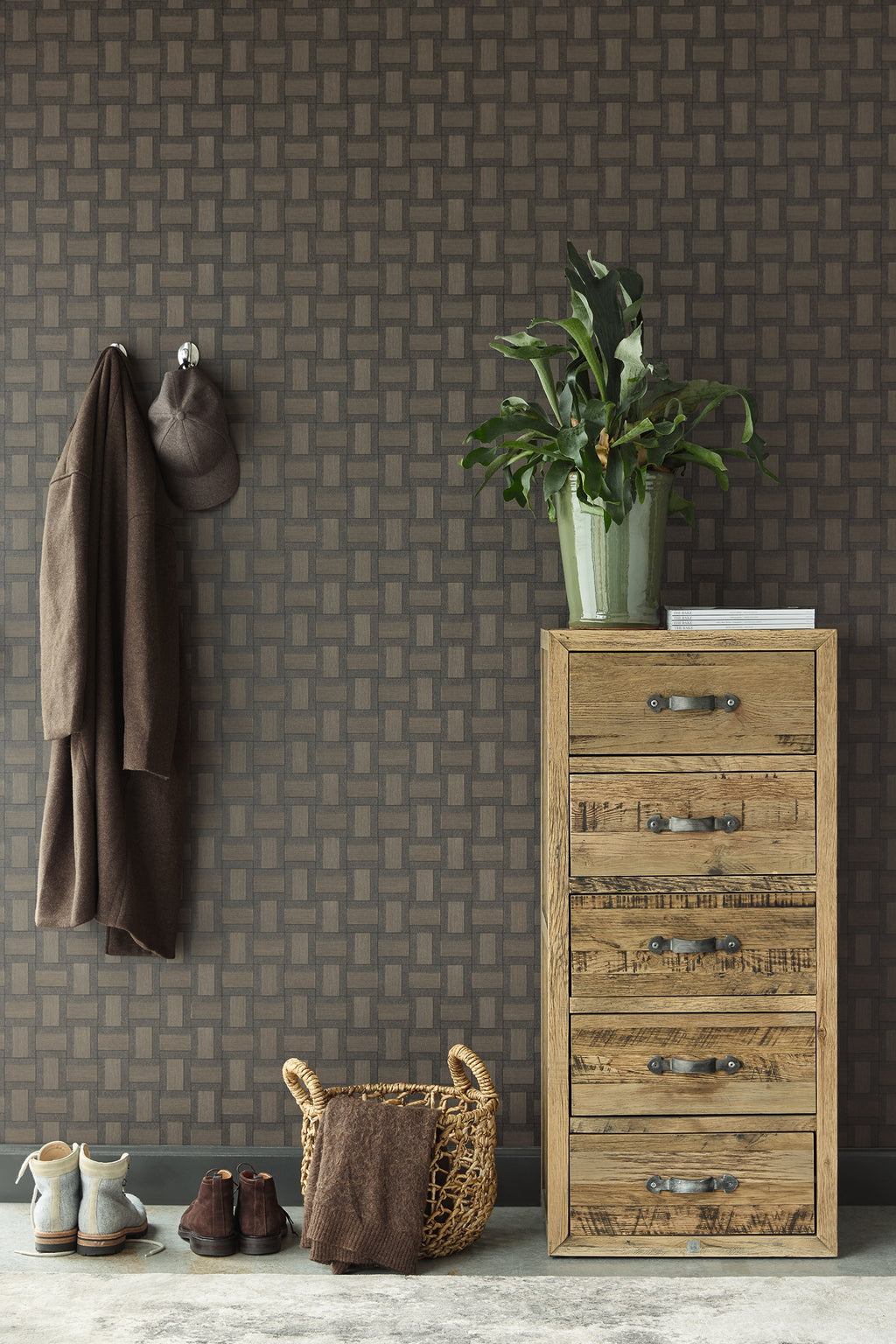 Eijffinger behang Rivièra Maison 350566 in interieur