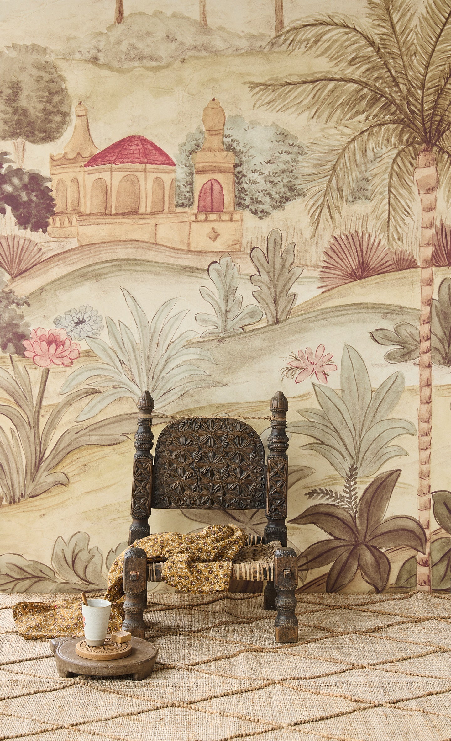 Eijffinger behang Amber 350681 in interieur