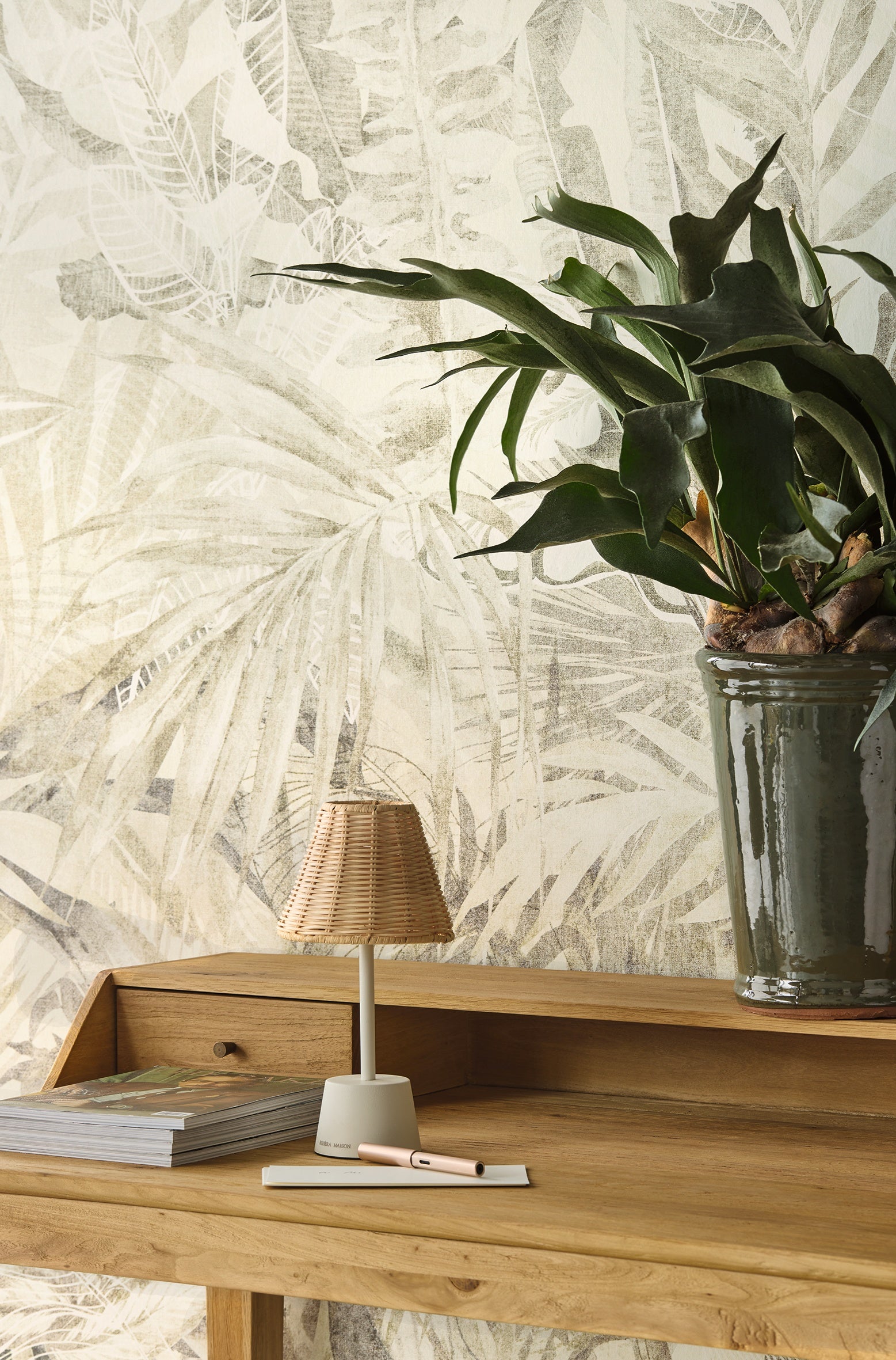 Eijffinger behang Rivièra Maison 350706 in interieur