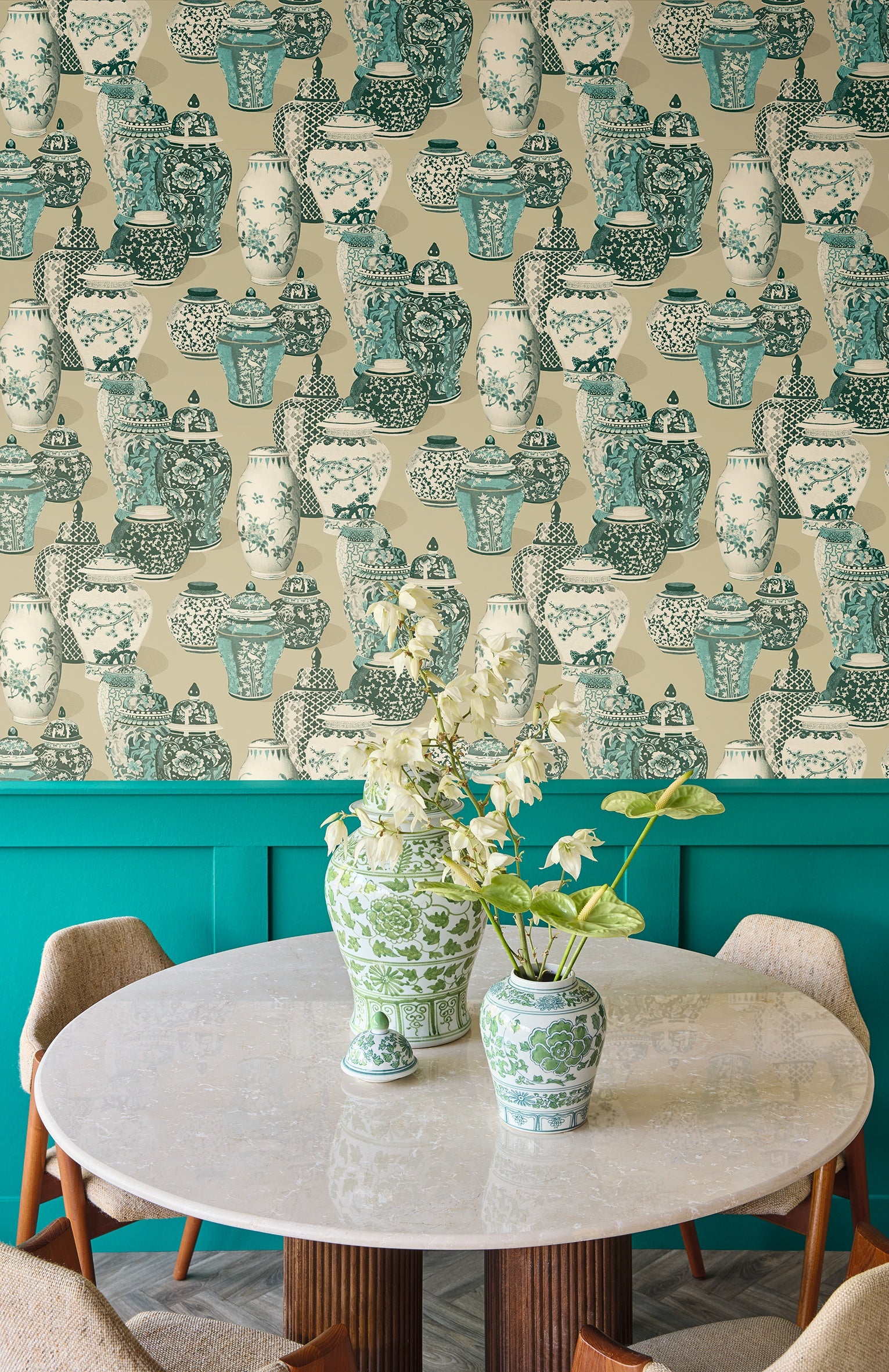 Eijffinger behang Magnifique 351215 in interieur