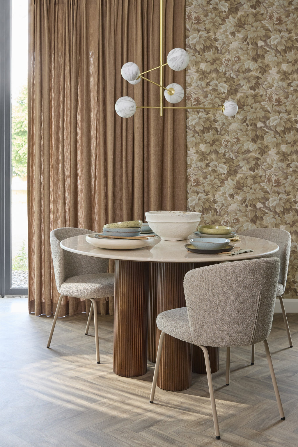Eijffinger behang Magnifique 351233 noble in interieur