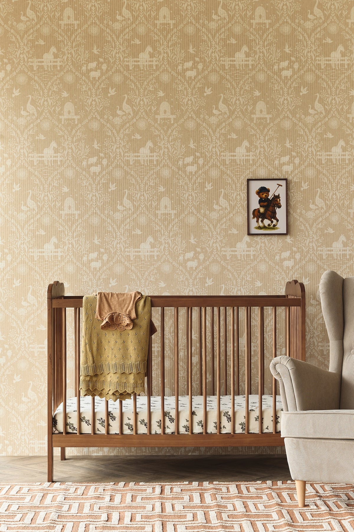 Eijffinger behang Tiny Treasures 363130 in interieur