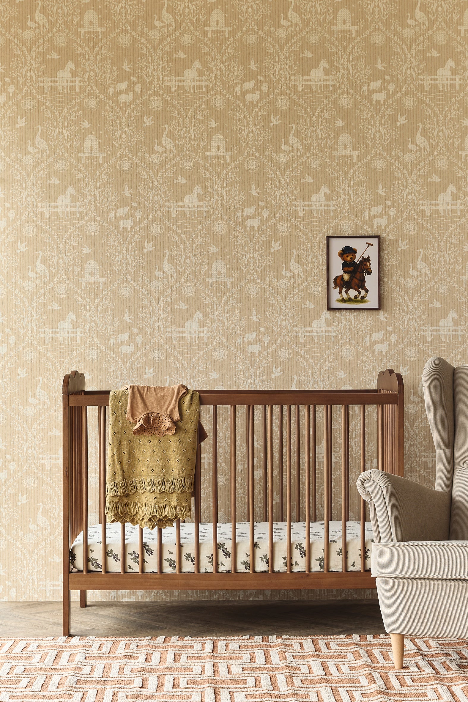 Eijffinger behang Tiny Treasures 363130 in interieur