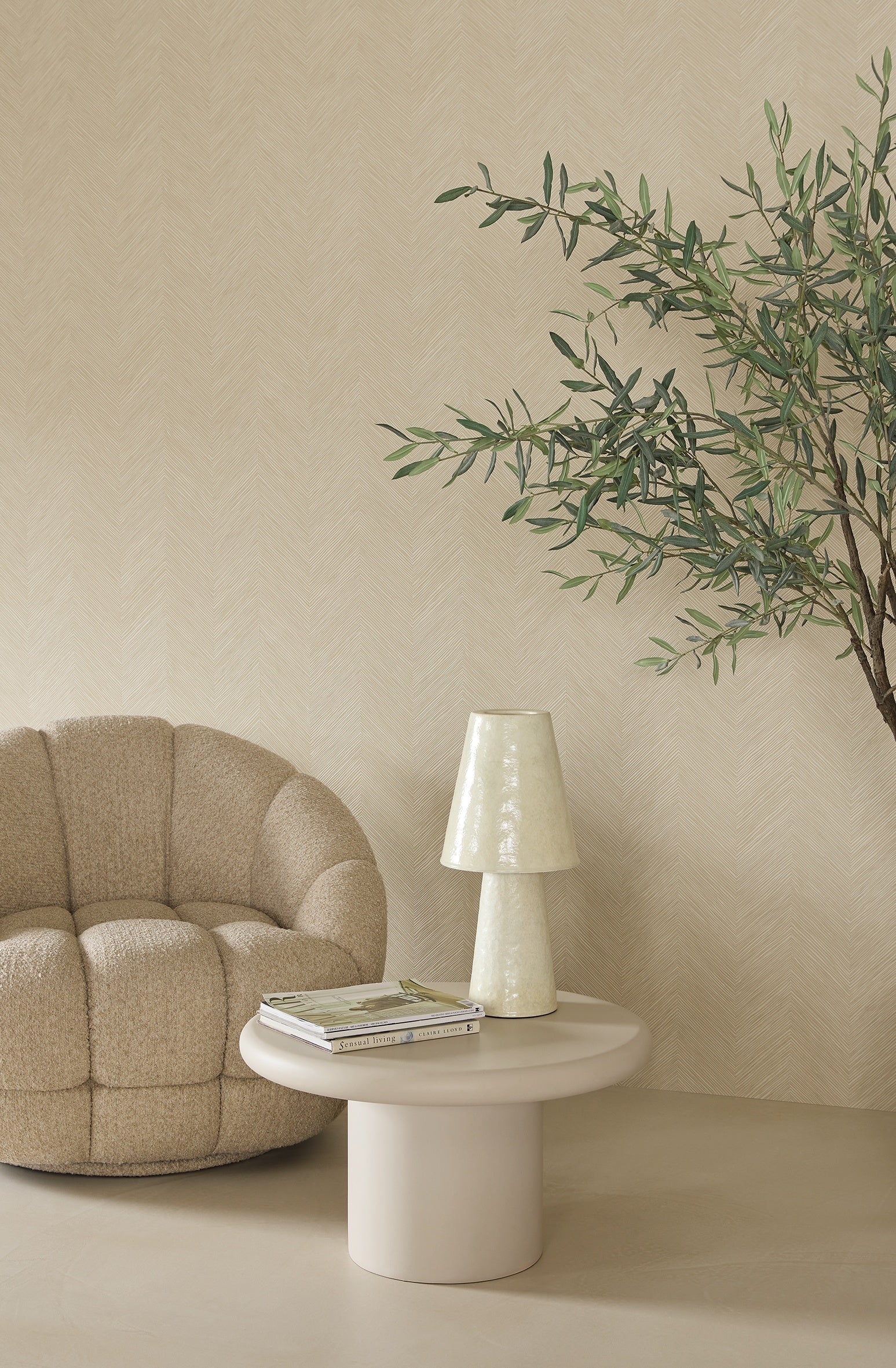 Eijffinger behang Calm Crafted 363232 in interieur