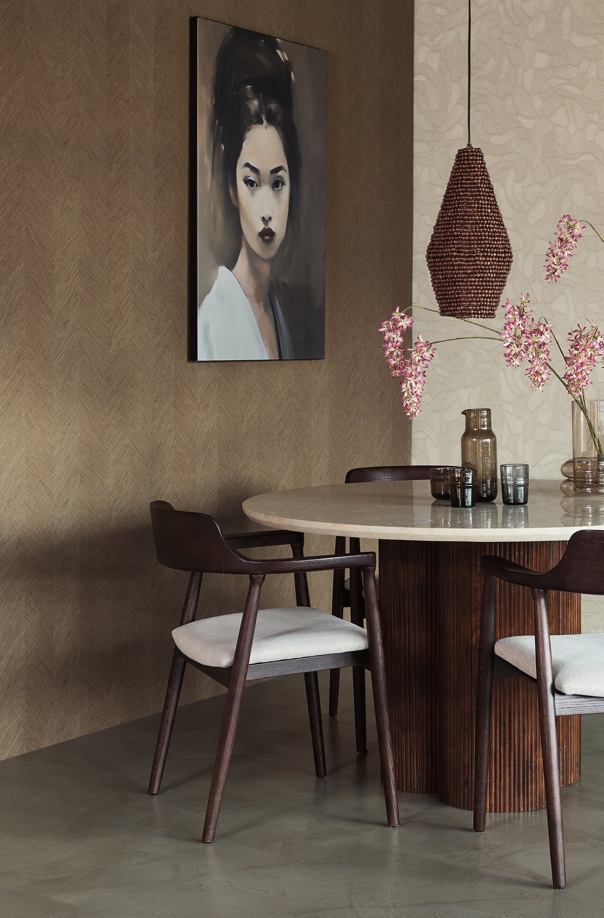 Eijffinger behang Calm Crafted 363240 in interieur