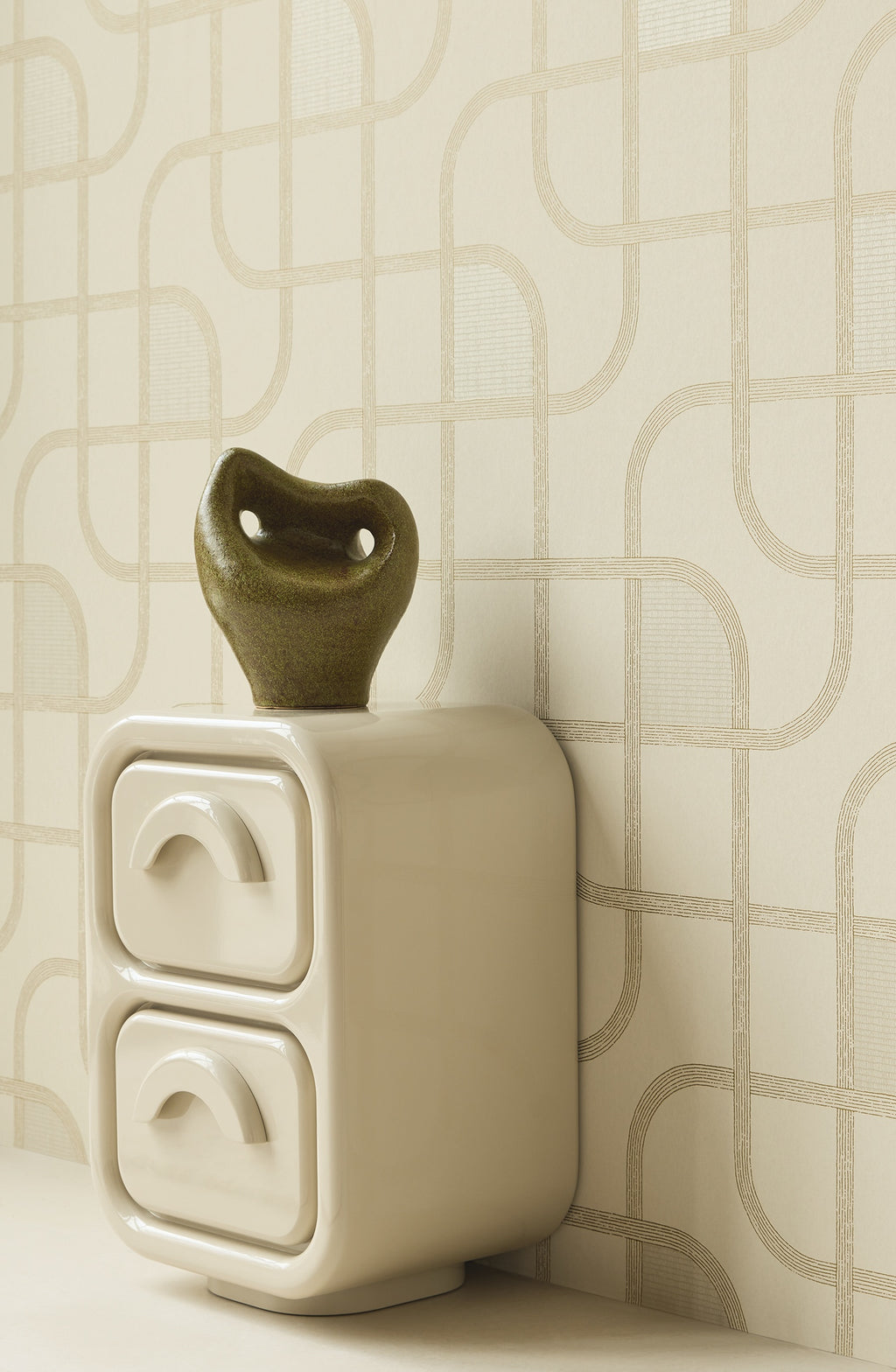 Eijffinger behang Calm Crafted 363262 in interieur