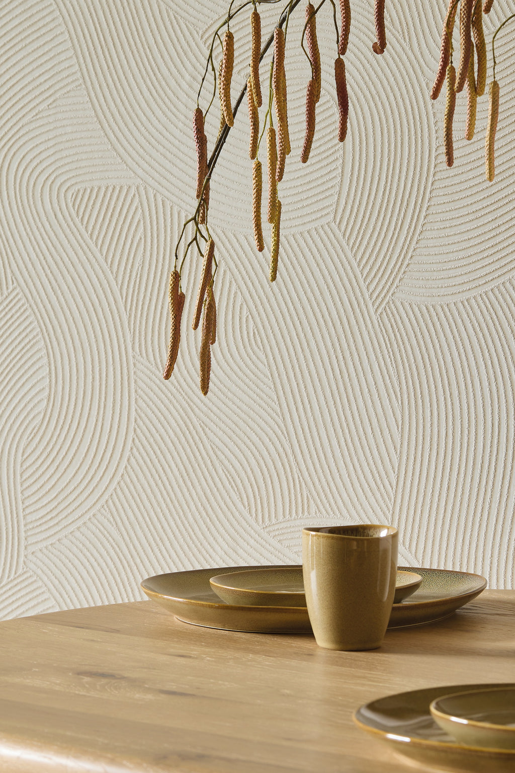 Eijffinger behang Calm Crafted 363271 in interieur