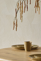 Eijffinger behang Calm Crafted 363271 in interieur