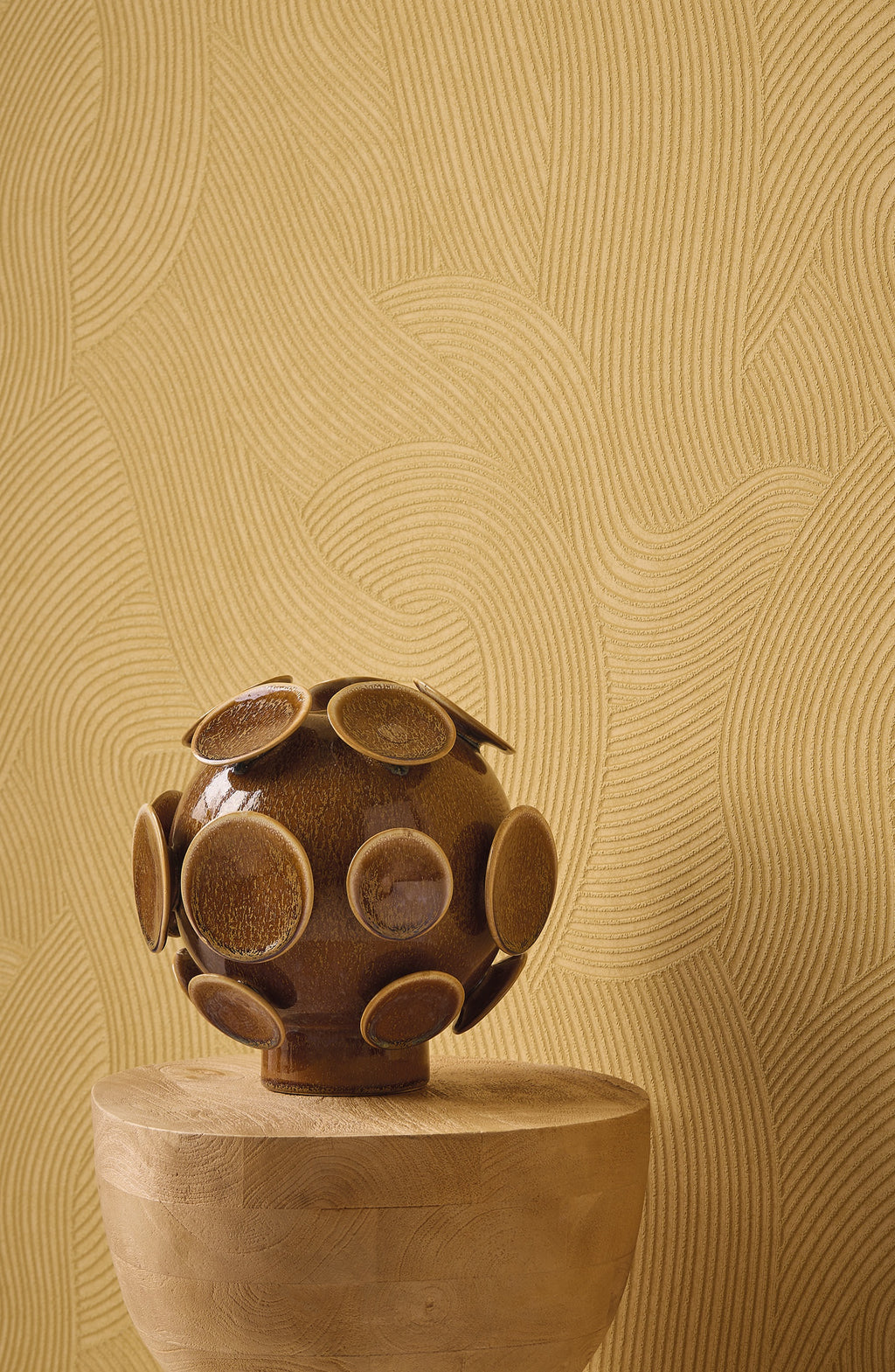 Eijffinger behang Calm Crafted 363276 in interieur