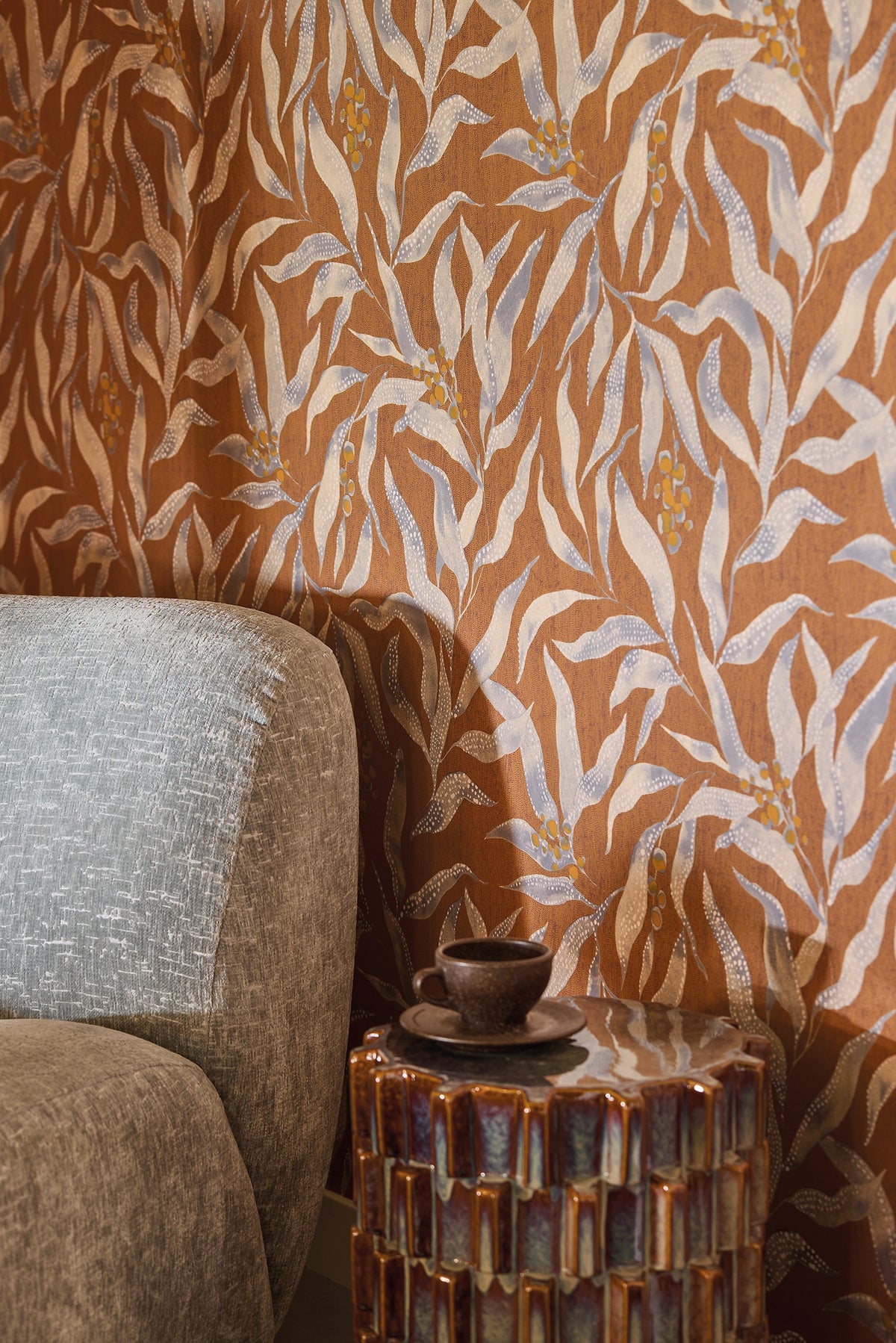 Eijffinger behang Roots 363316 in interieur