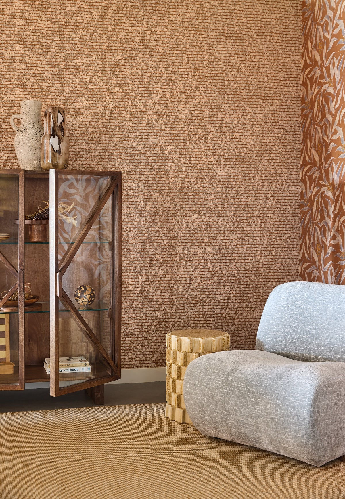 Eijffinger behang Roots 363316 in interieur