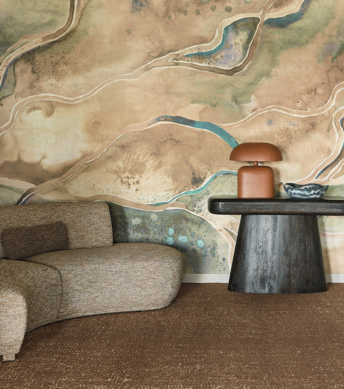 Eijffinger behang Roots 363380 in interieur