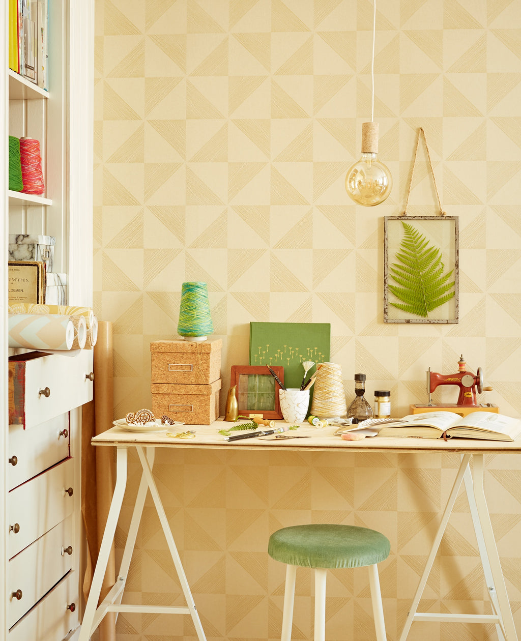 Eijffinger behang Geonature 366033 in interieur