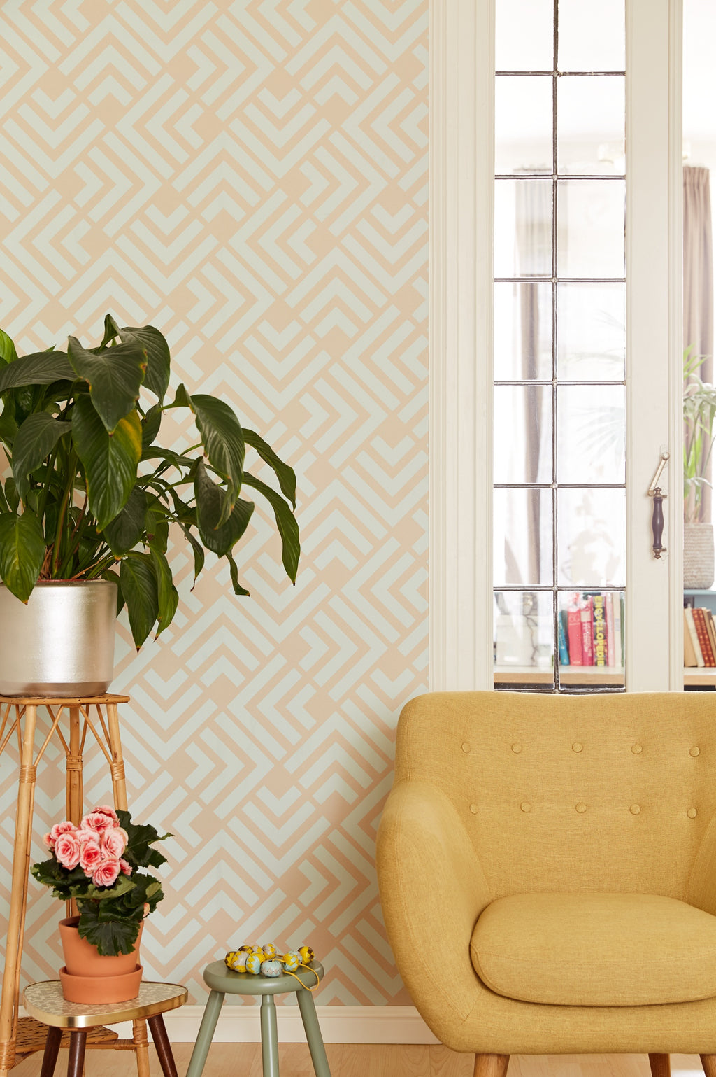 Eijffinger behang Geonature 366041 in interieur
