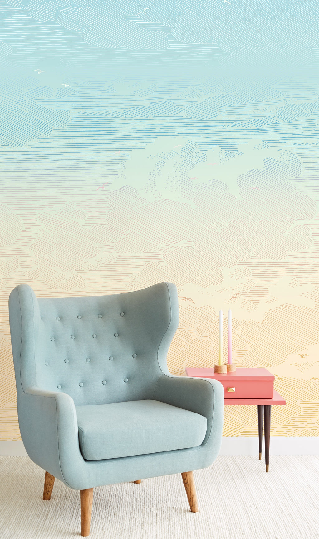 Eijffinger behang Geonature 366110 in interieur