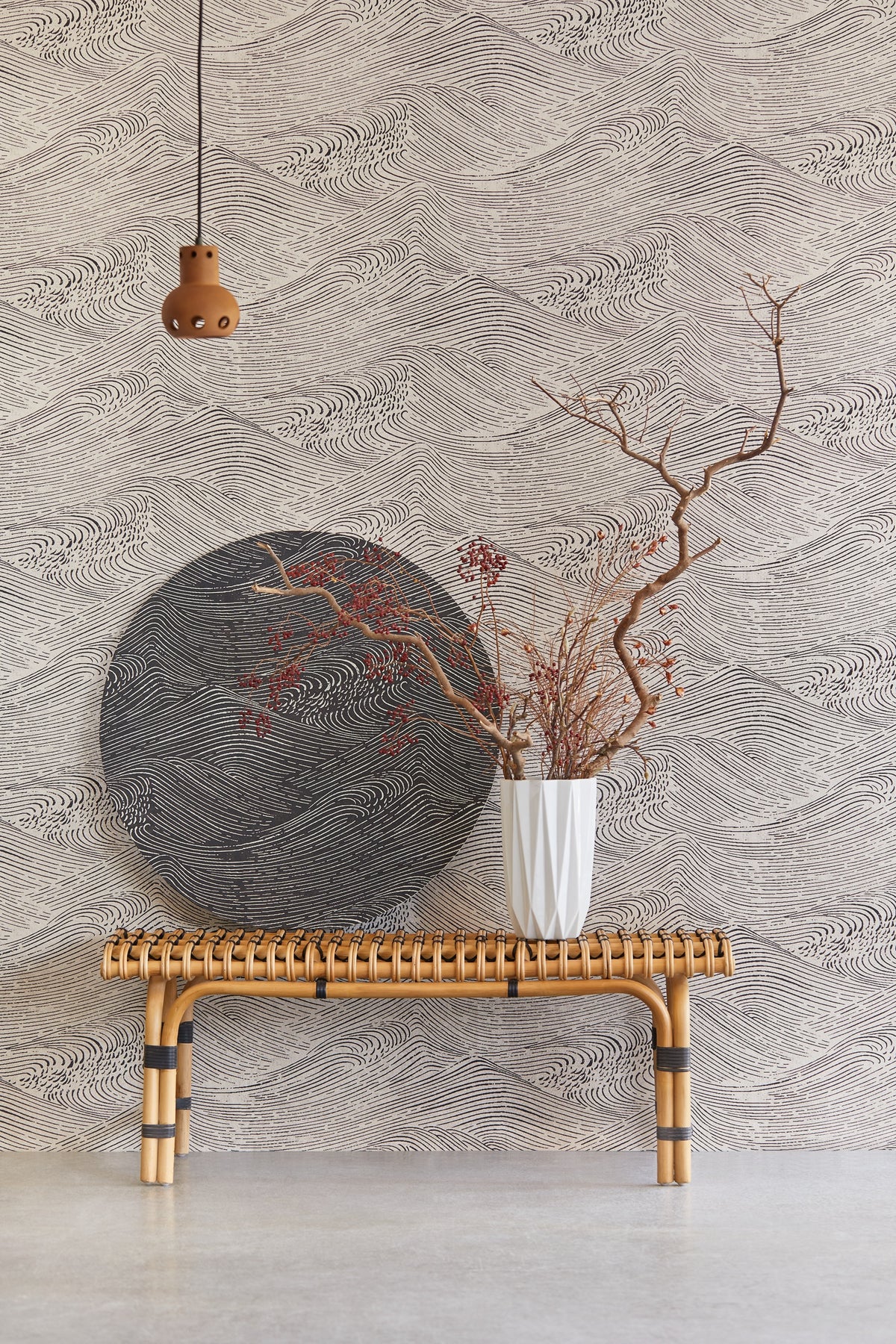 Eijffinger behang Enso 386531 in interieur