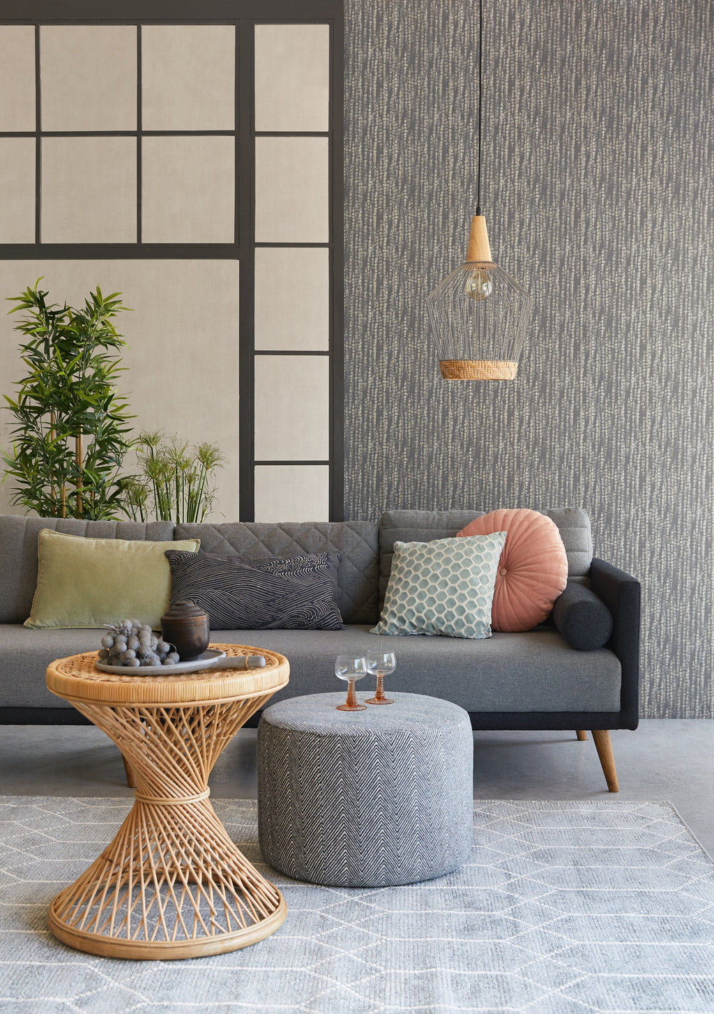Eijffinger behang Enso 386571 in interieur