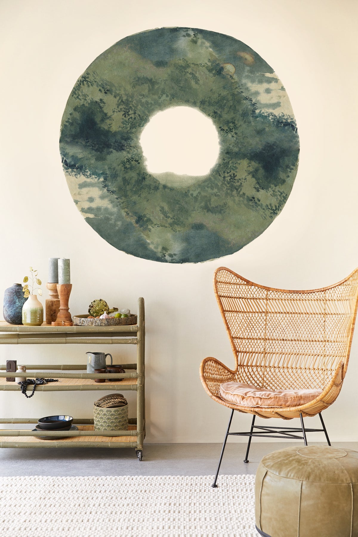 Eijffinger behang Enso 386650 in interieur
