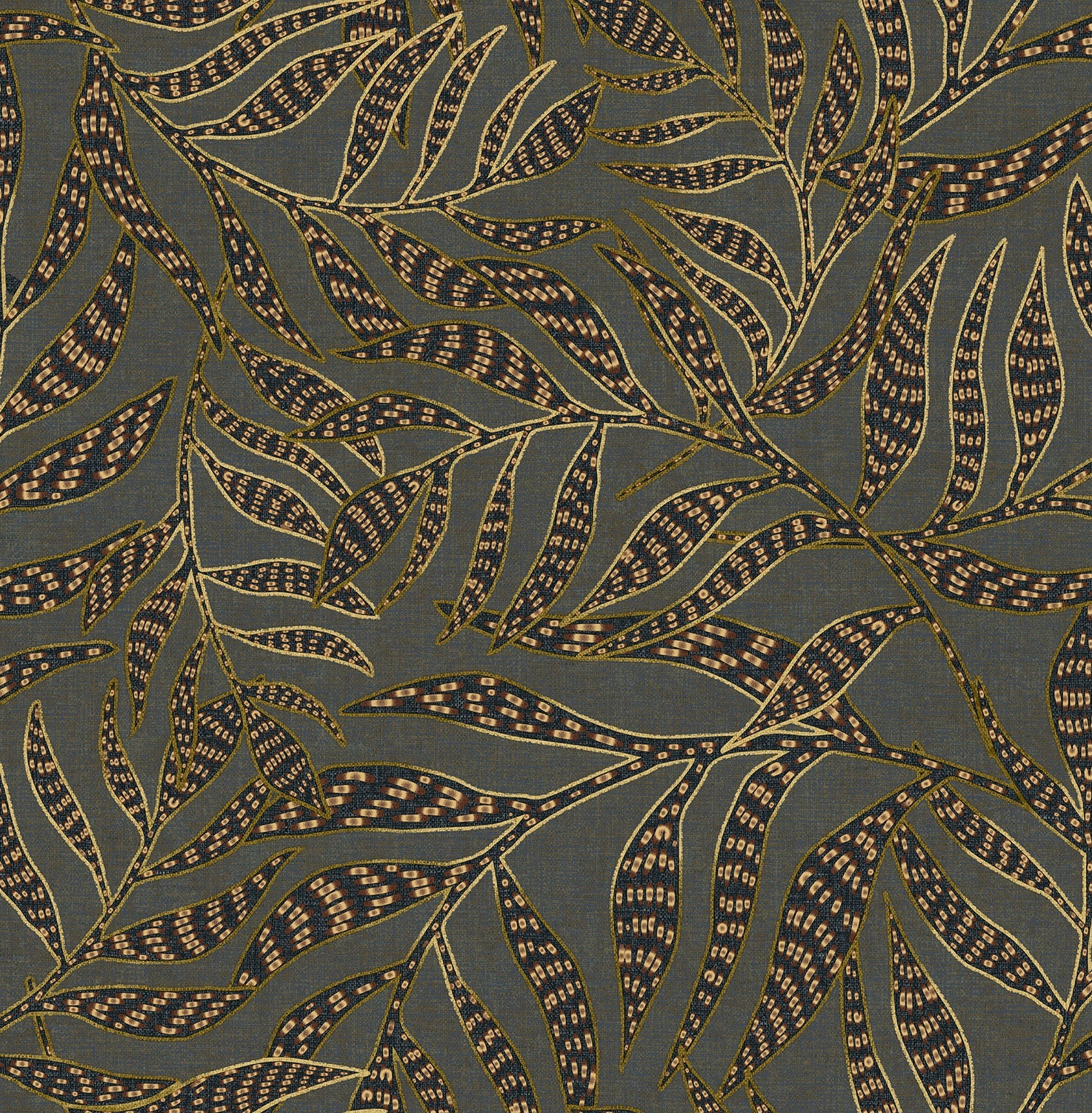Eijffinger behang Terra 391553 denim olive