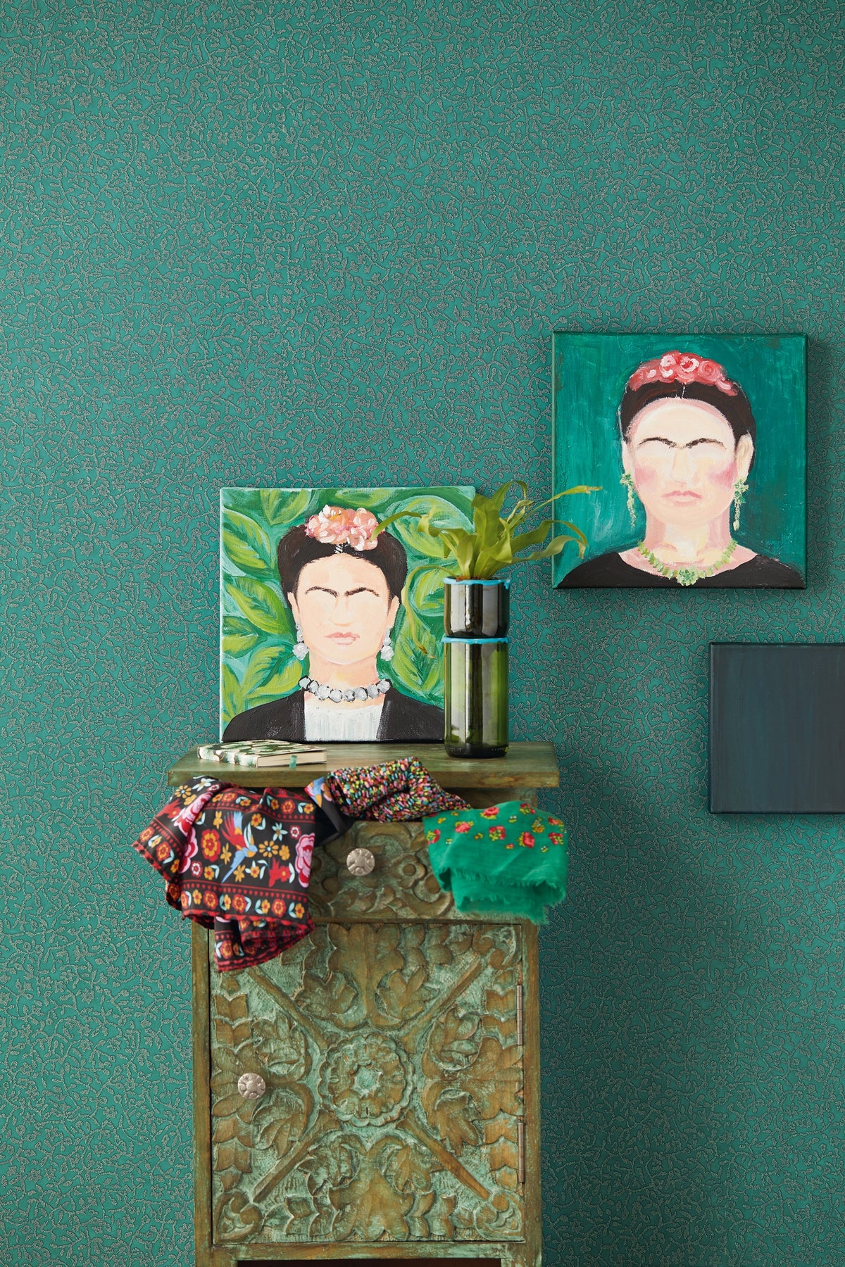 Eijffinger behang Carmen 392542 in interieur