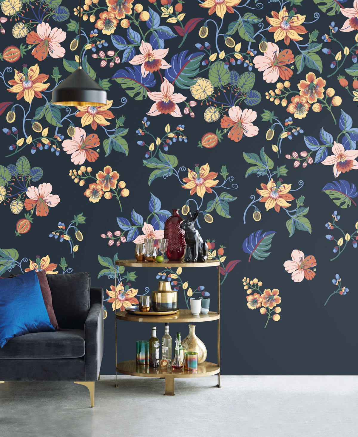 Eijffinger behang Carmen 392570 in interieur
