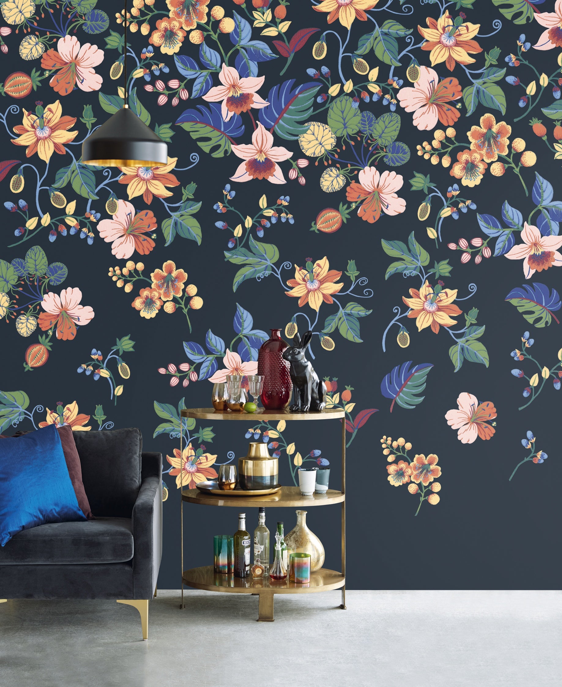 Eijffinger behang Carmen 392570 in interieur