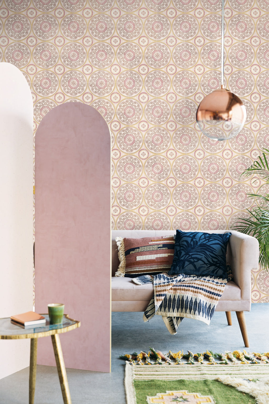 Eijffinger behang Carmen 392575 in interieur