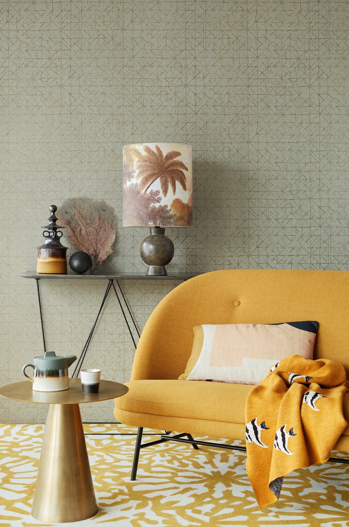 Eijffinger behang Topaz 394532 in interieur