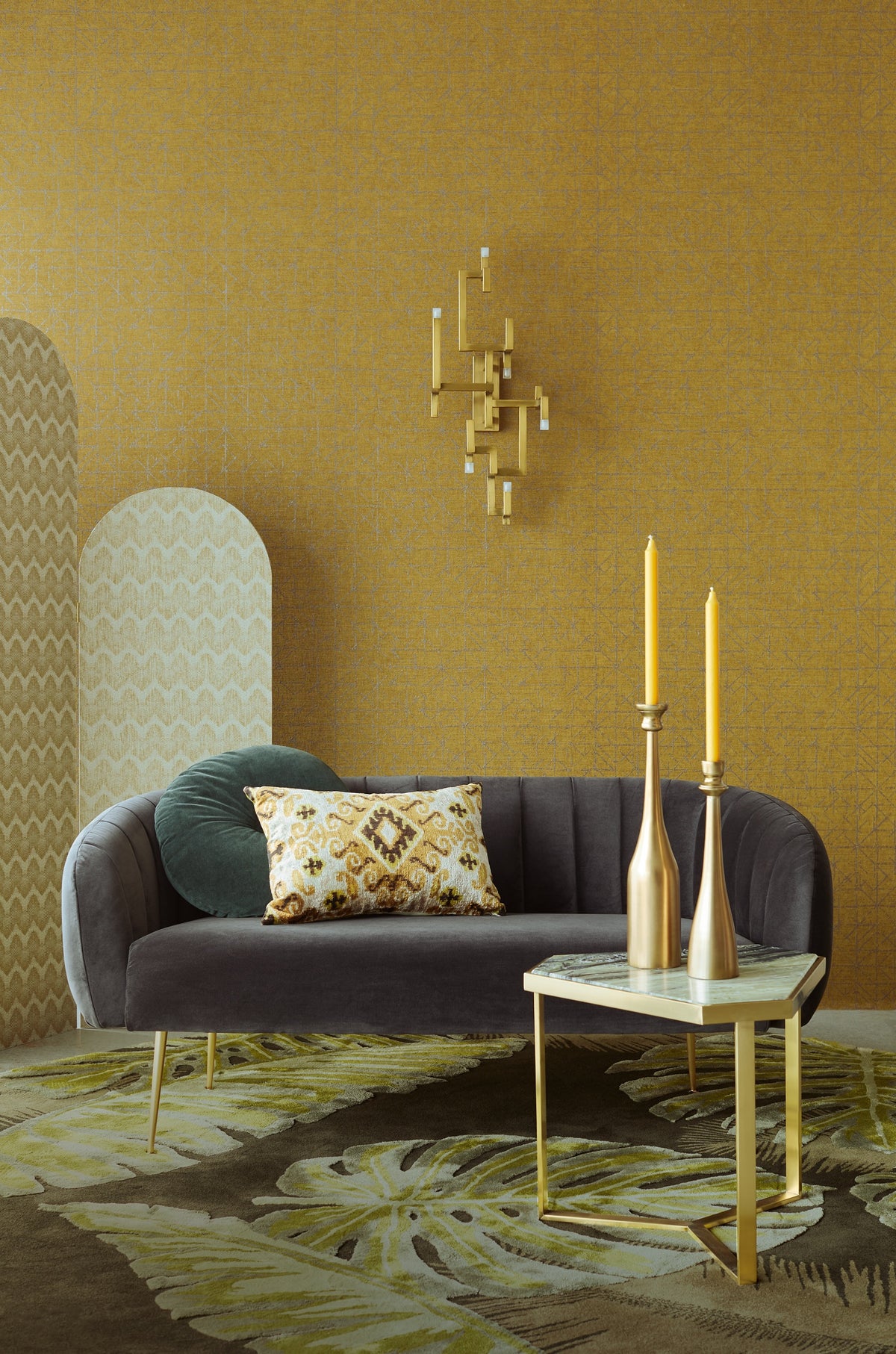 Eijffinger behang Topaz 394533 in interieur