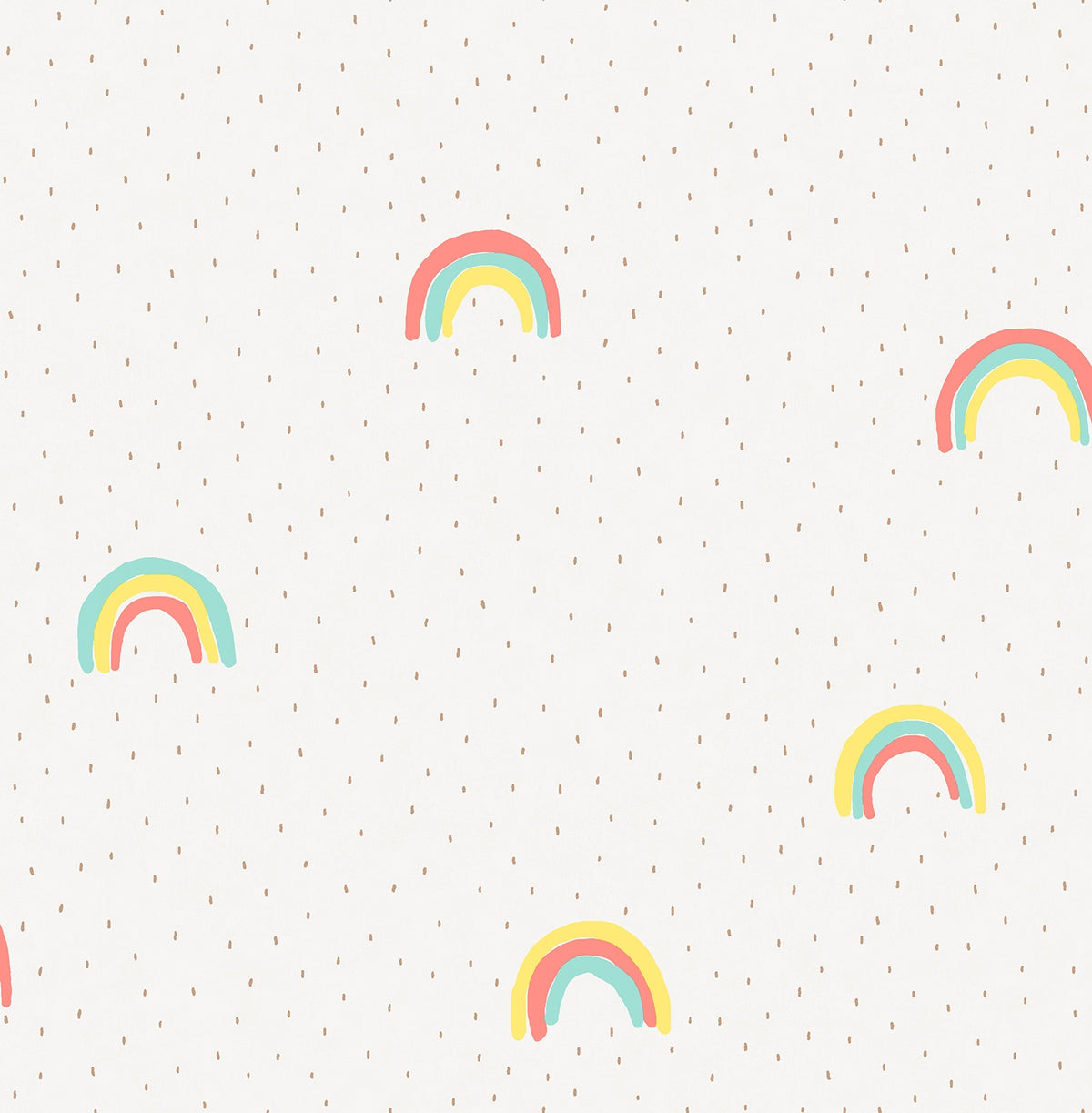 Eijffinger behang Mini Me 399010 rainbows bright