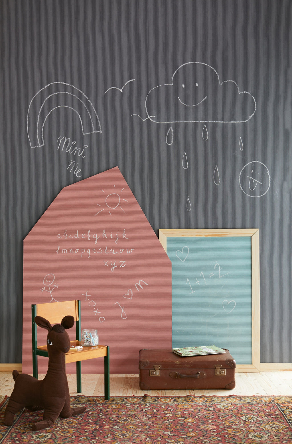 Eijffinger behang Mini Me 399022 in interieur