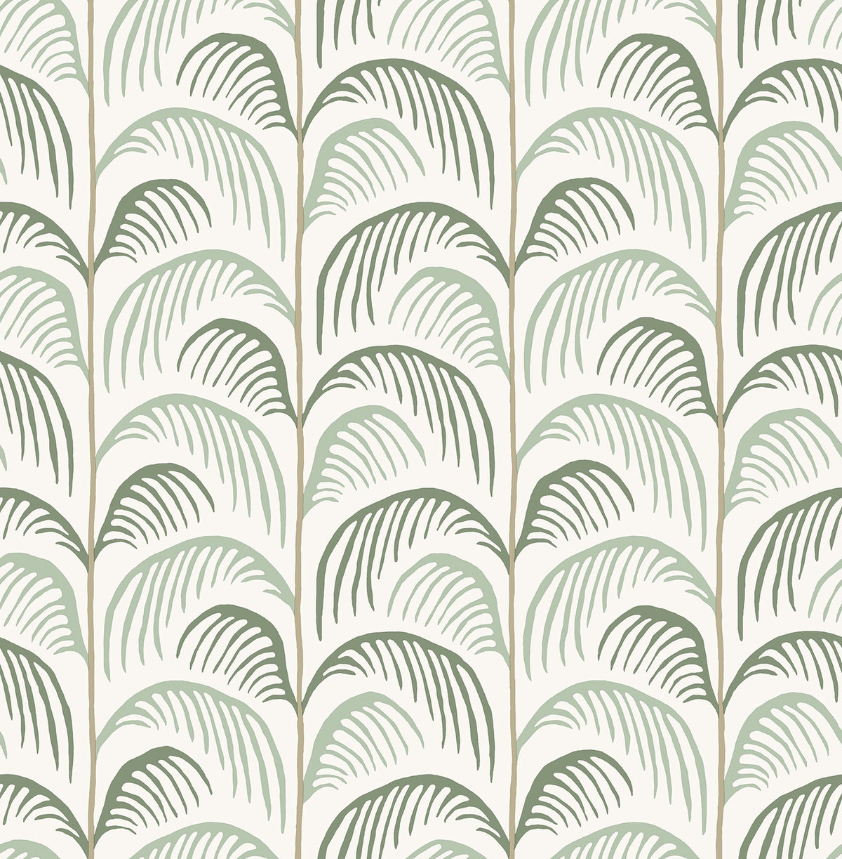 Eijffinger behang Mini Me 399070 palm groen