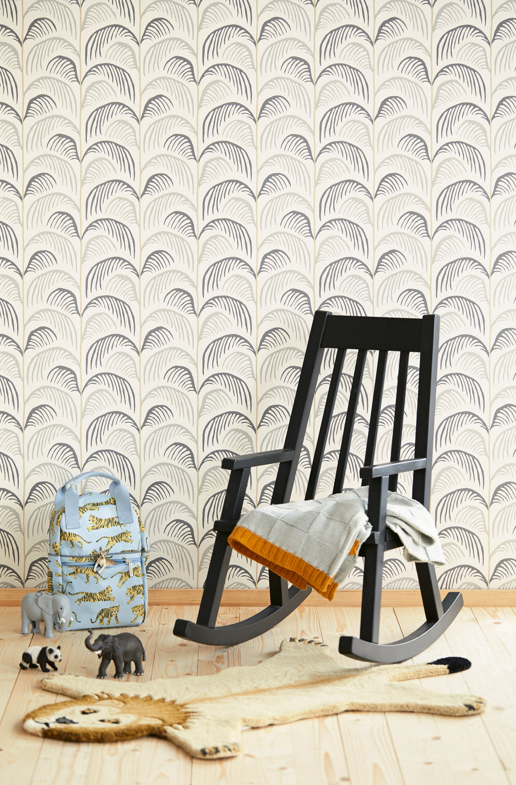 Eijffinger behang Mini Me 399072 in interieur