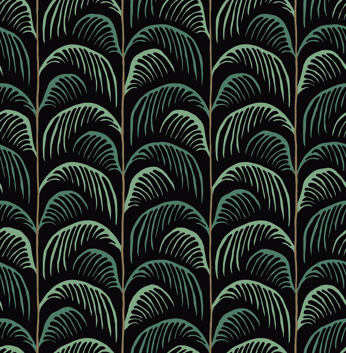 Eijffinger behang Mini Me 399073 palm black