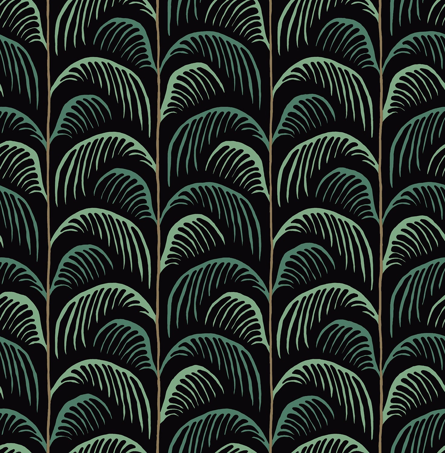 Eijffinger behang Mini Me 399073 palm black