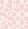 Eijffinger behang Mini Me 399091 tangram roze
