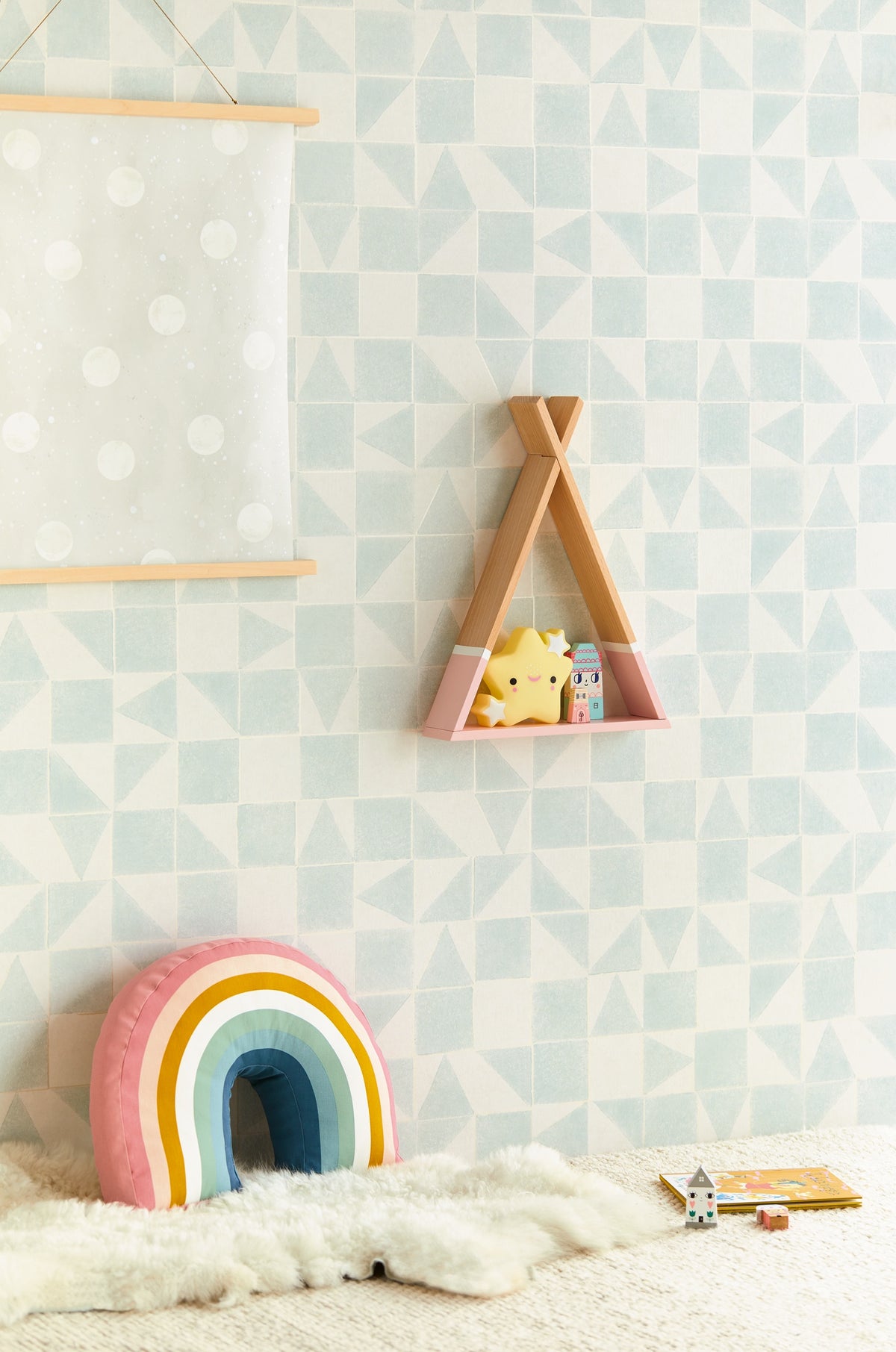 Eijffinger behang Mini Me 399092 in interieur