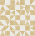 Eijffinger behang Mini Me 399093 tangram oker (staal)