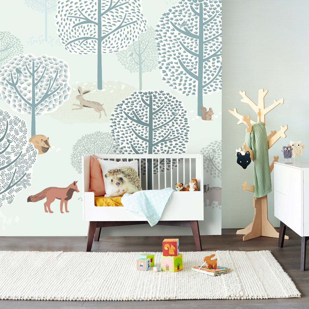 Eijffinger behang Mini Me 399116 in interieur