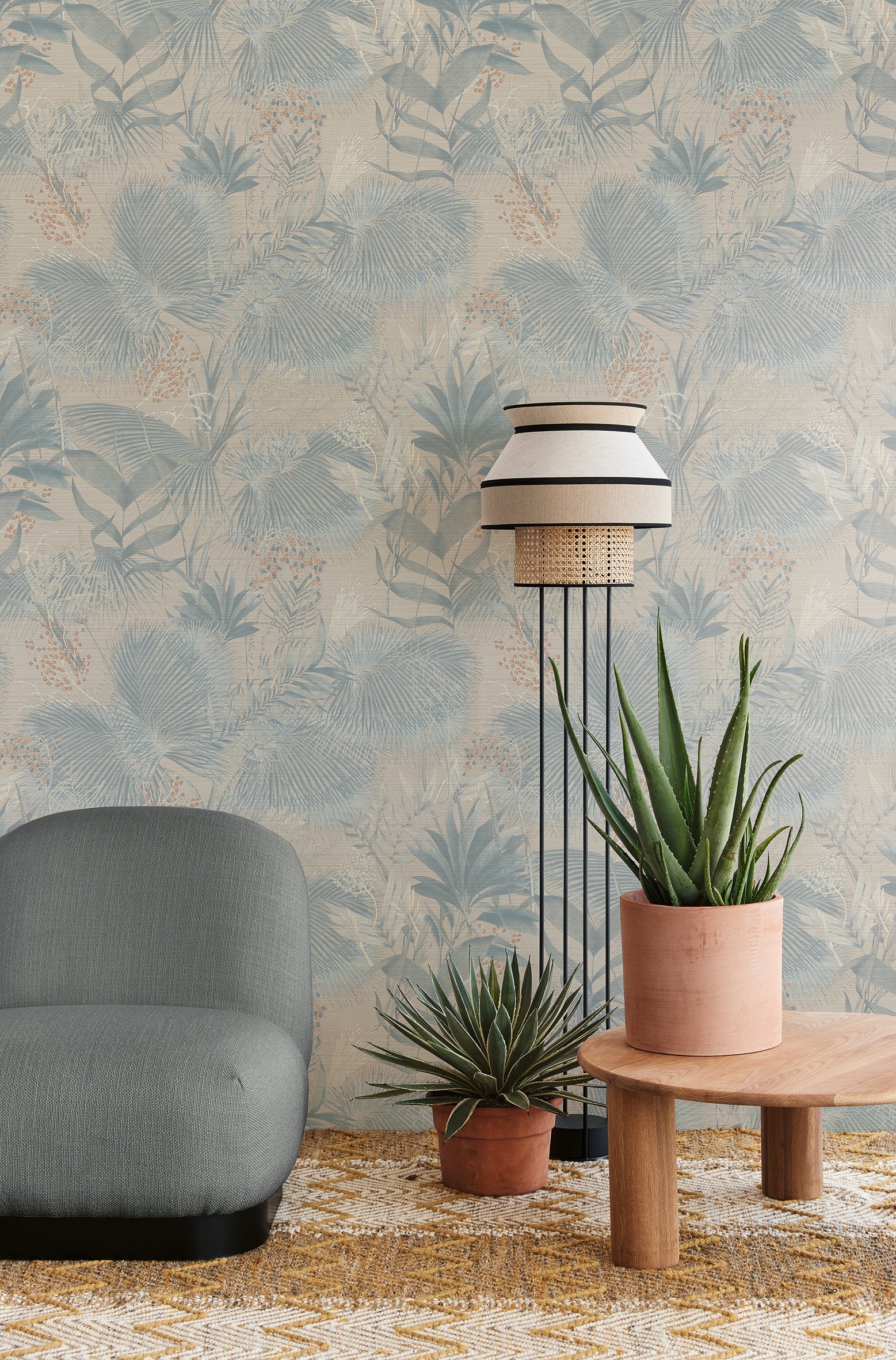 Eijffinger behang Cozumel 50505 in interieur